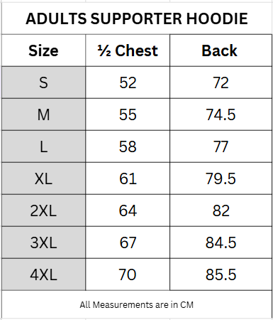 NSW Waratahs 2026 Adults Navy Supporter Hoodie