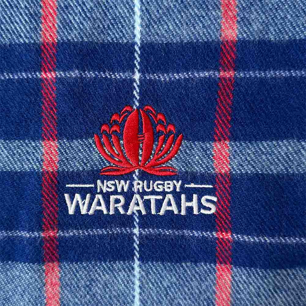 NSW Waratahs Supporter Tartan Scarf