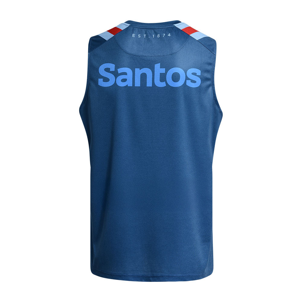 Maillot D'entraînement NSW Waratahs Canterbury - Taille L - Bleu - Occasion