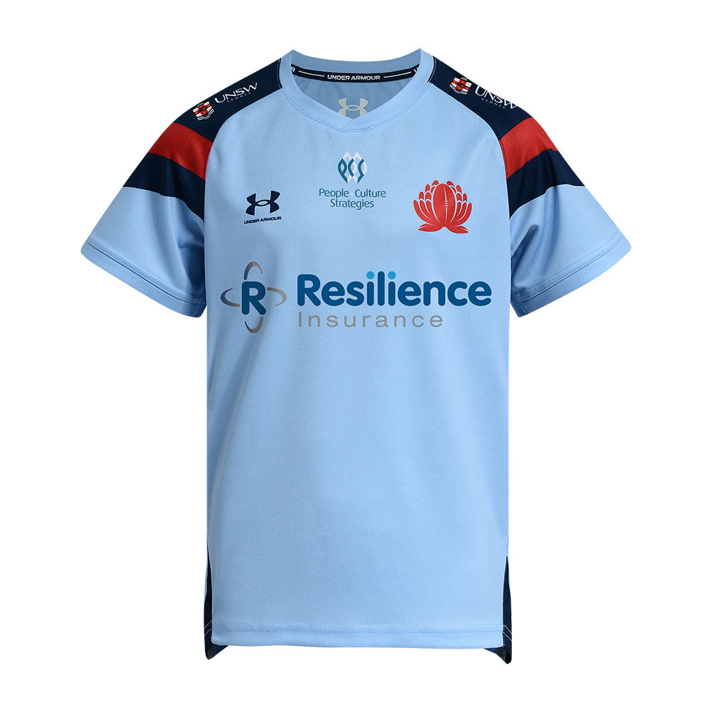 NSW Waratahs 2026 Kids Blue Training Tee