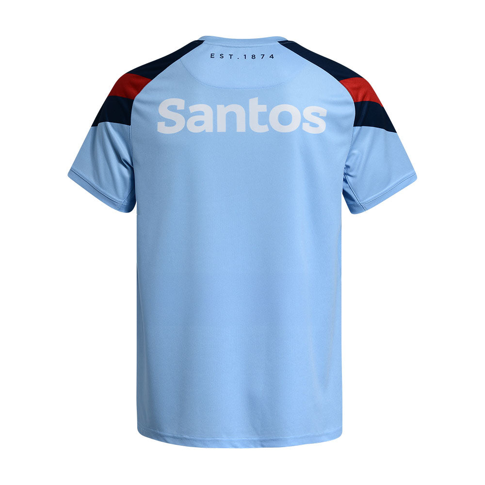 NSW Waratahs 2026 Men's Blue Training Tee